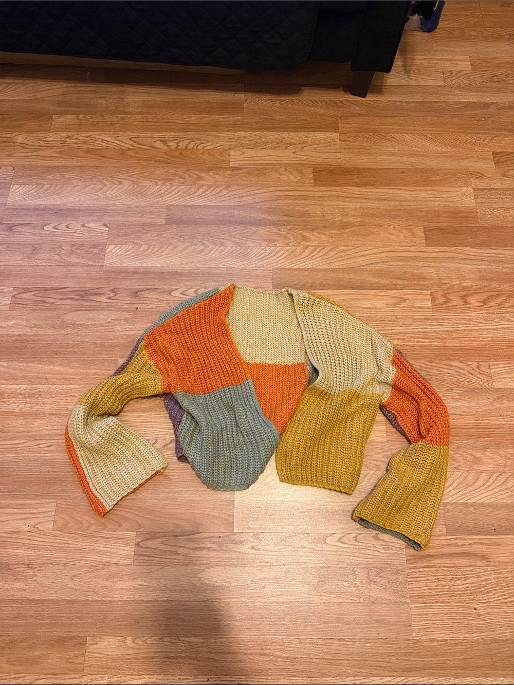 Women's Colorblock Knit Sweater - Multi